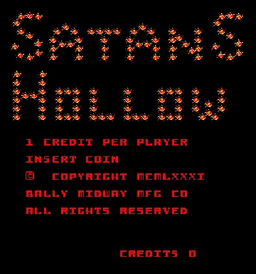 Satan's Hollow (set 1) screen shot title